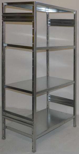 SCAFFALATURA in metallo da magazzino Zincata cm. 91x70x180h