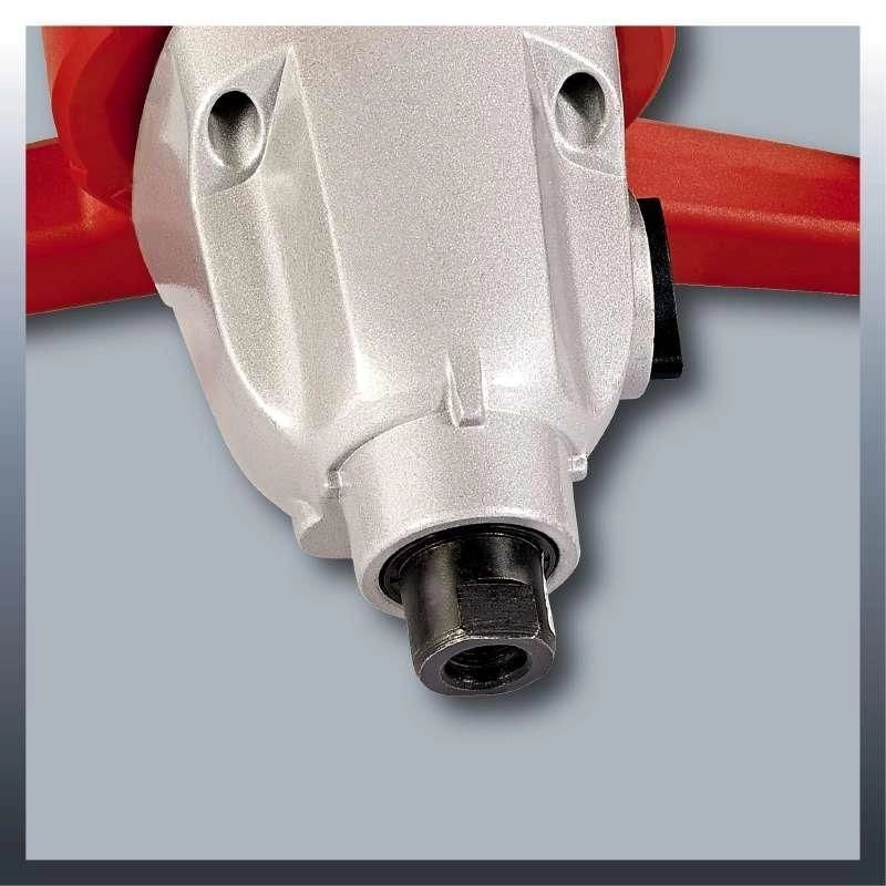 Einhell TE-MX 1600-2 CE Miscelatore Elettrico 1600W 2 Marce Soft Start Attacco M14 colore Rosso