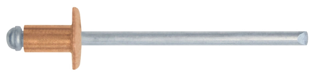 Friulsider RIVETTO A STRAPPO IN RAME 100pz. mm. 4,0x11 10.00 confezioni
