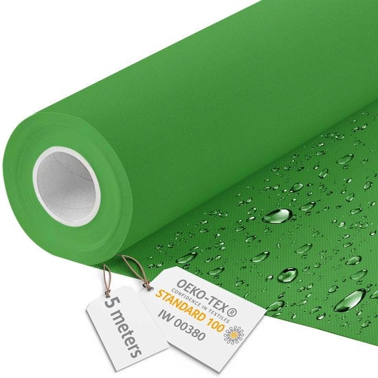 Tela Acquaparata - Tessuto per mobili a metro 160 cm largo - Tessuto acqua resistente 220 g/m2 600D - Tessuto in pelle acqua resistente a metro per 5M