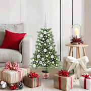 Albero di Natale con 150 LED con supporto Verde 90 cm PE
