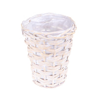 Set 6 Cesti in Materiale Naturale H 17 cm