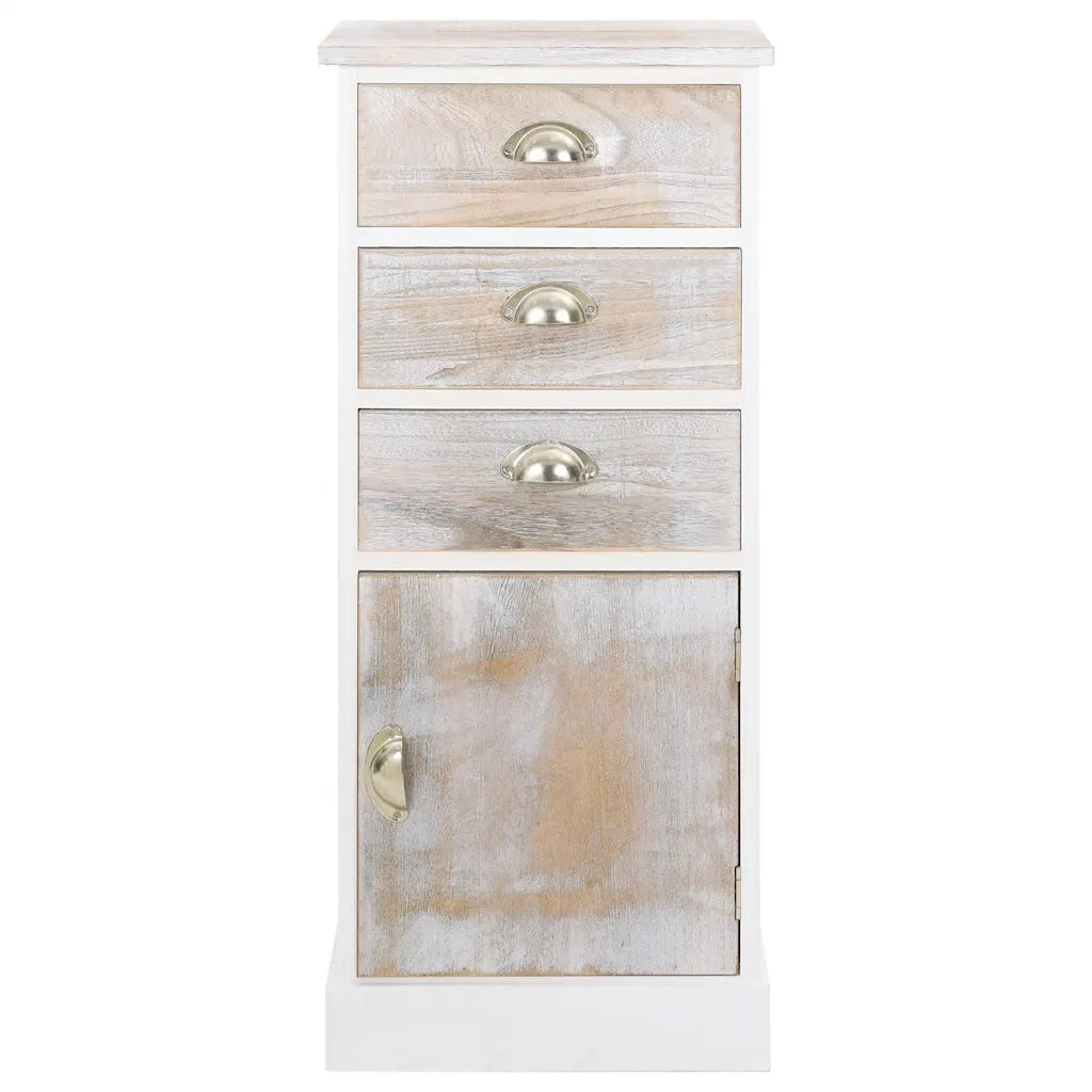 Mobiletto 38x28x86 cm in Legno di Paulownia 284075