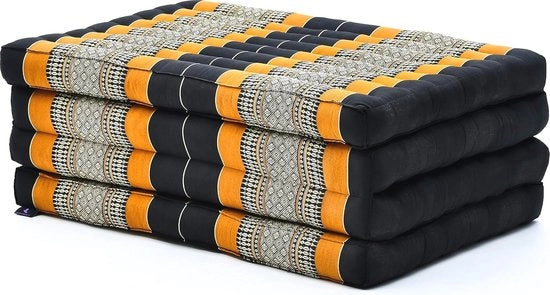 Matraccia massaggiante pieghevole in Kapok ecosostenibile 200 x 70 cm - Comoda e duratura