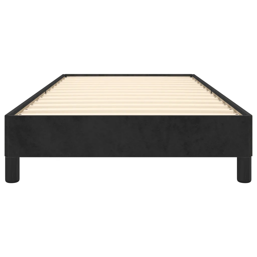 Giroletto Nero 90x190 cm in Velluto