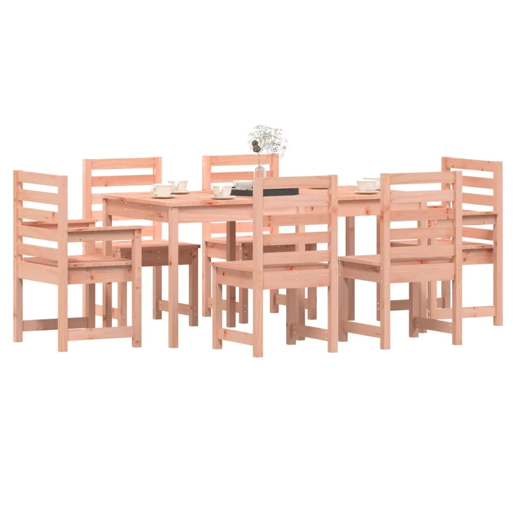 Set da Pranzo per Giardino 7 pz in Legno Massello di Douglas 3154712