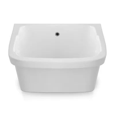 Pilozzo lavatoio 60x50 cm in ceramica da installare in appoggio