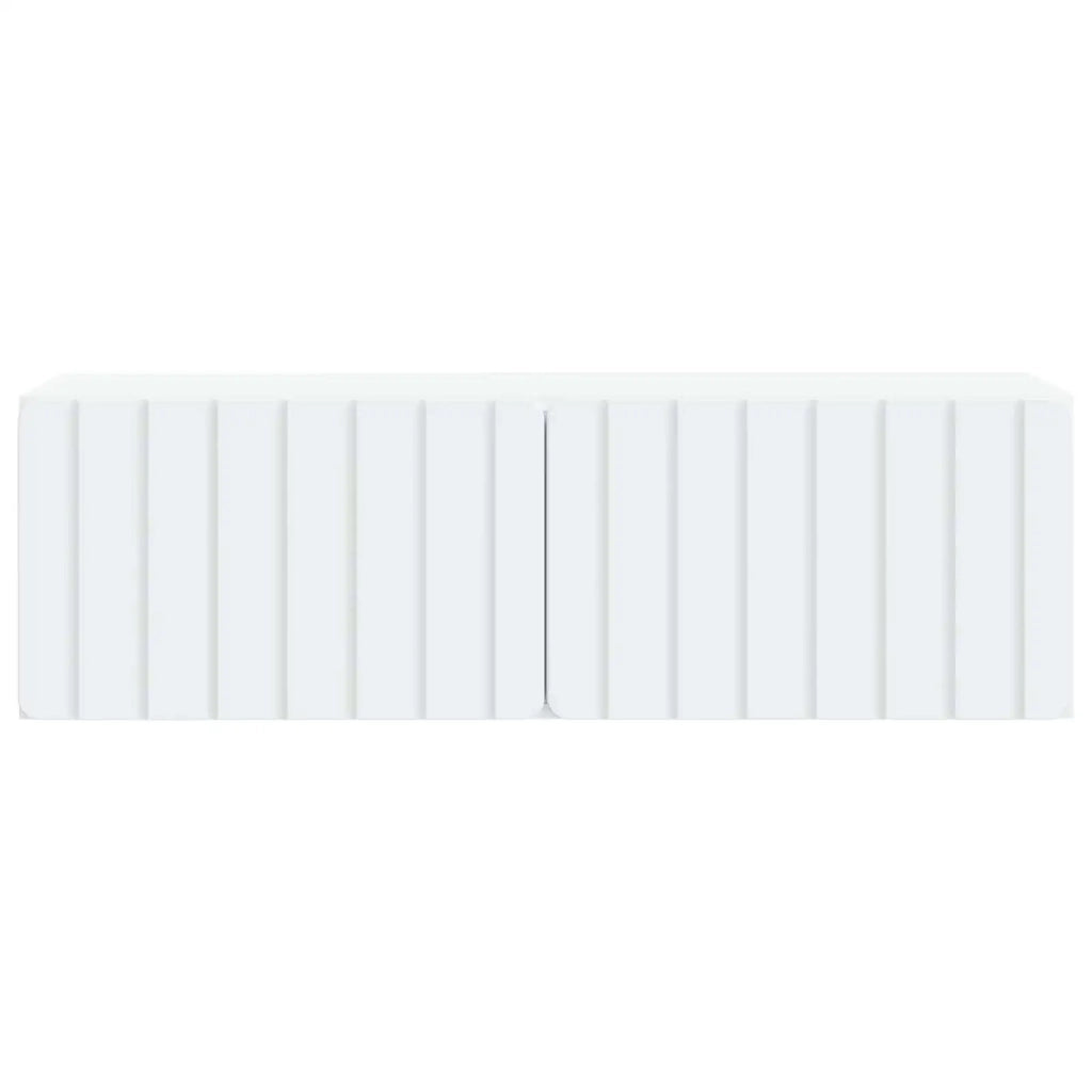 Mobile Porta TV da Muro Bianco 98 x 31 x 30 cm 898385