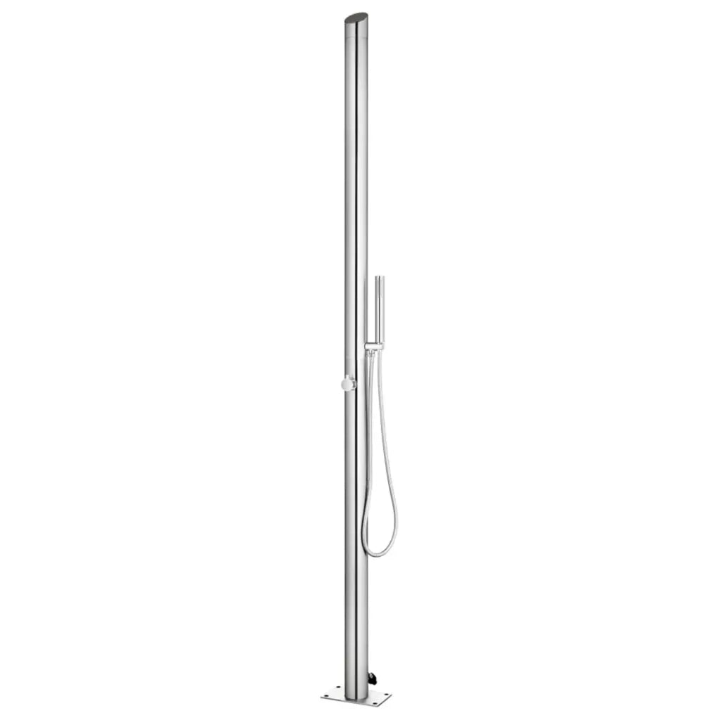 Doccia da Giardino 220 cm in Acciaio Inossidabile CFW7685109