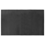 Tappeto del soggiorno | Tappeto Rettangolare Grigio 60x100 cm in Bamb¨´