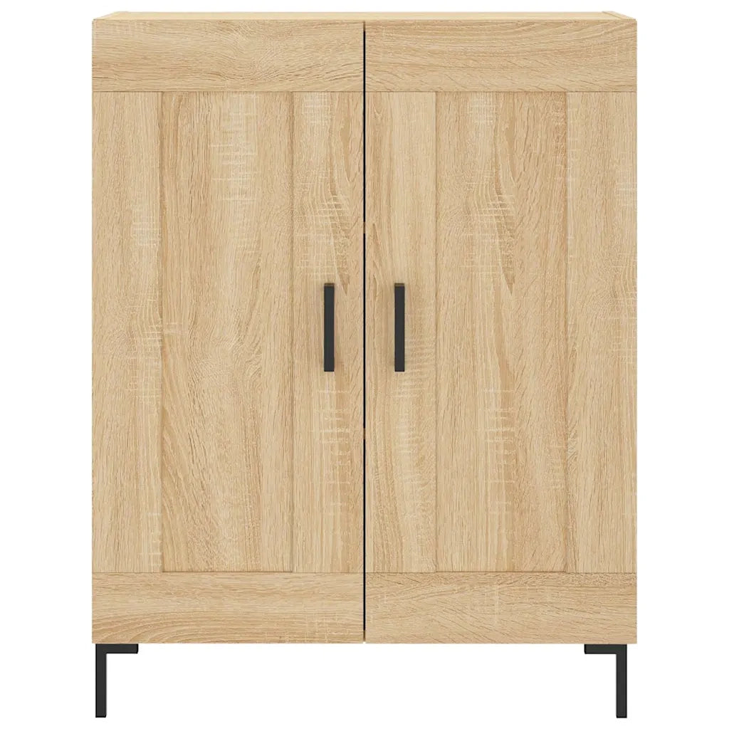 Credenza-Buffet-Armadio da cucina Rovere Sonoma 69,5x34x180 cm in Legno Multistrato 320499