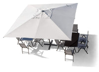 Ombrellone da Giardino 4x4 m Palo Ø67 mm Siviglia Grigio Chiaro