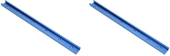 Legering in alluminio a T con anodizzazione - 2 pezzi - Lavorazione diagonale - Rete di sostegno - Dimensioni 800/1000/1220 mm