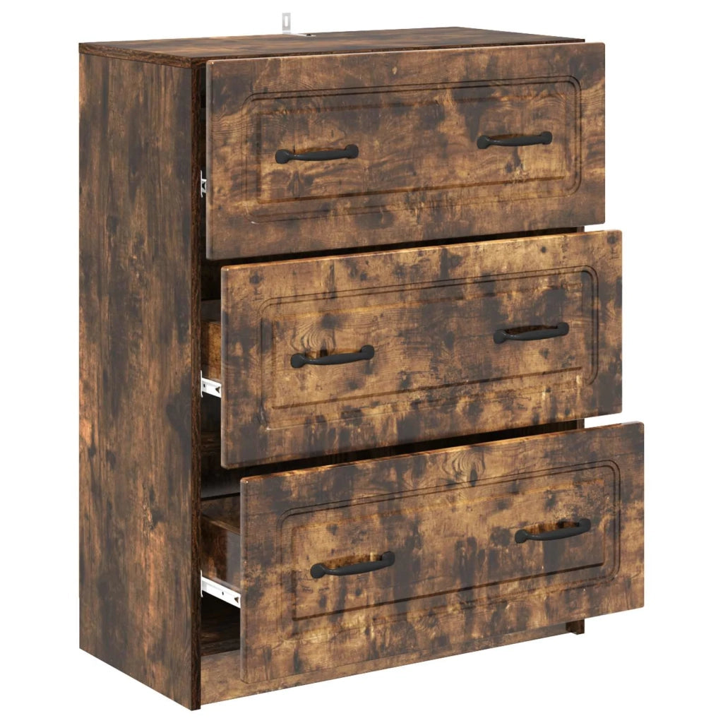Mobile con Cassetti Rovere Fumo 66 x 34,5 x 87 cm