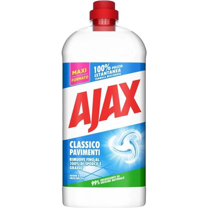 AJAX DETERGENTE PER IL PAVIMENTO IN FORMATO DA 1,25 LT FRAGRANZA CLASSICA