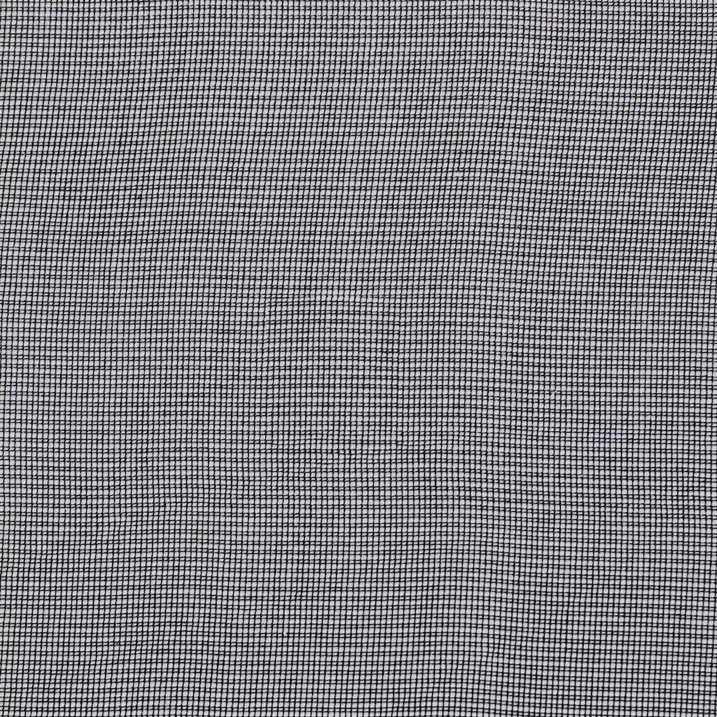 vidaXL Tende in Voile con Occhielli 2 pz Nero 140x140 cm