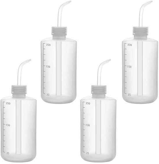Set di centrifughe a 4 deli - Bicchieri in plastica 250 ml - Drenaggi per interni - Bicchieri di sicurezza - Controllo irrigazione - Scatola flessibile - Drenaggio automatico
