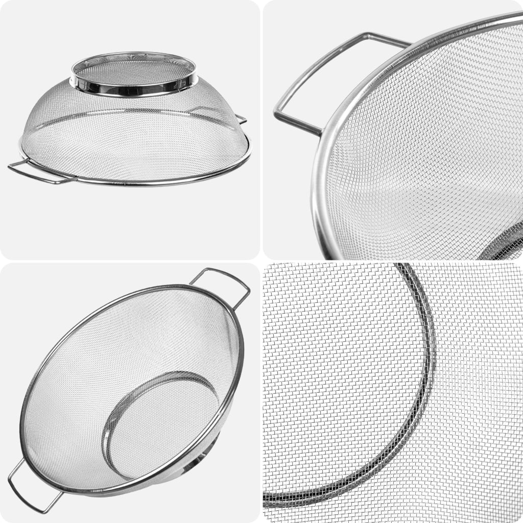Colino KADAX da 21,5 cm in acciaio inox per verdure.