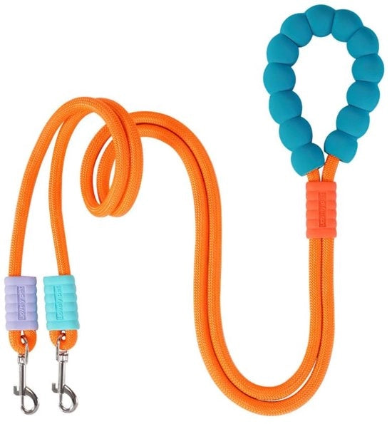 Cinturone per cani 6,5 ft - Doppie viti - Rotazione 360° - Nylon - Cinturone/crossbody - Utilizzo flessibile - Attrezzo per cani