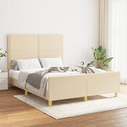 Giroletto senza Materasso Crema 140x190 cm in Tessuto 3124973