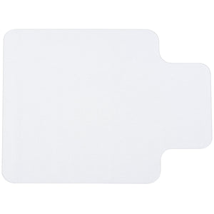 Tappetino per Sedia Ufficio Salvapavimento 90x120 cm in Plastica Trasparente