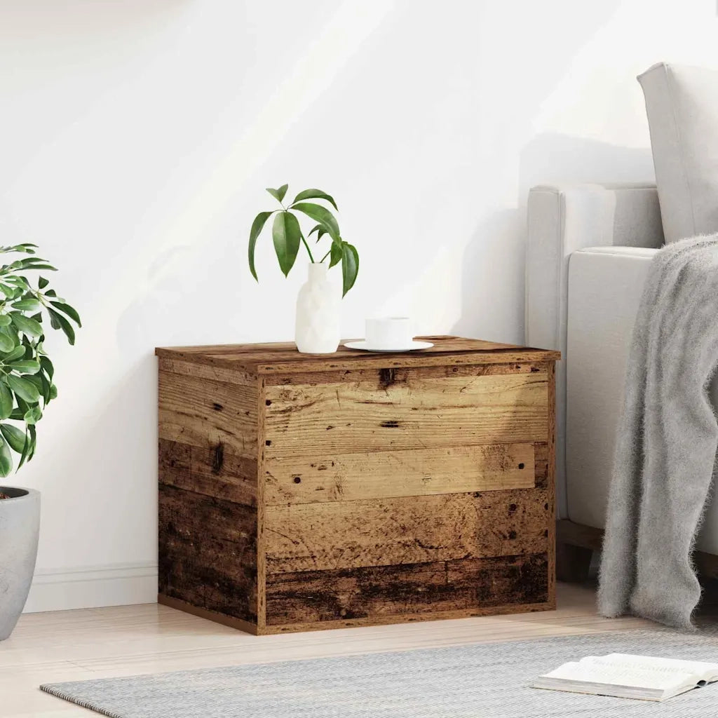 Scatola di Stoccaggio Legno vecchio 60 x 42 x 46 cm CFW5877720
