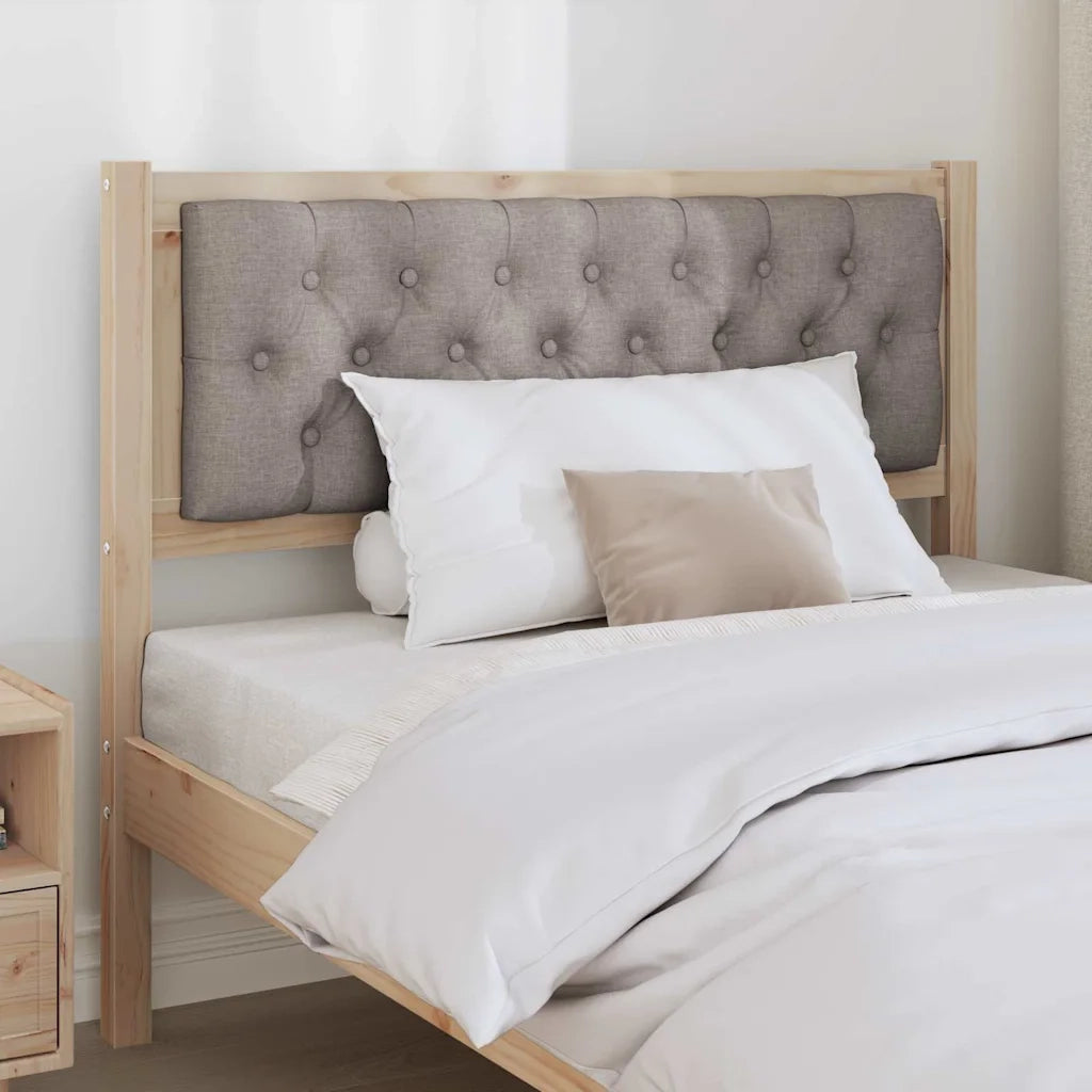 Testiera Altro Marrone e taupe 100 cm Legno di pino massello