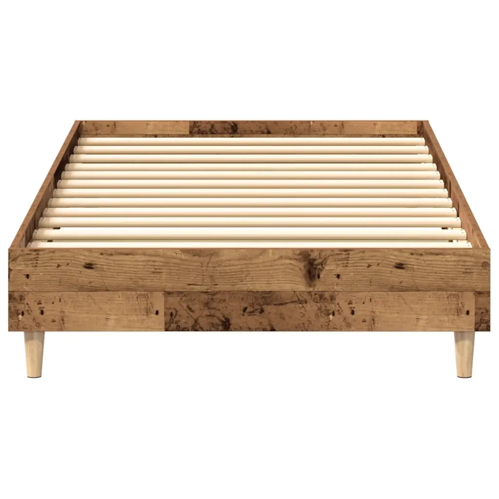 Giroletto senza Materasso Legno Antico 90x200 cm in Truciolato 861055