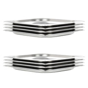 Contenitori Gastronorm 8 pz GN 1/2 20 mm in Acciaio Inox  cod mxl 64114