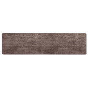 Runner in Moquette | Runner Tappeto MARSA Grigio 80 x 450 cm Poliestere e PVC