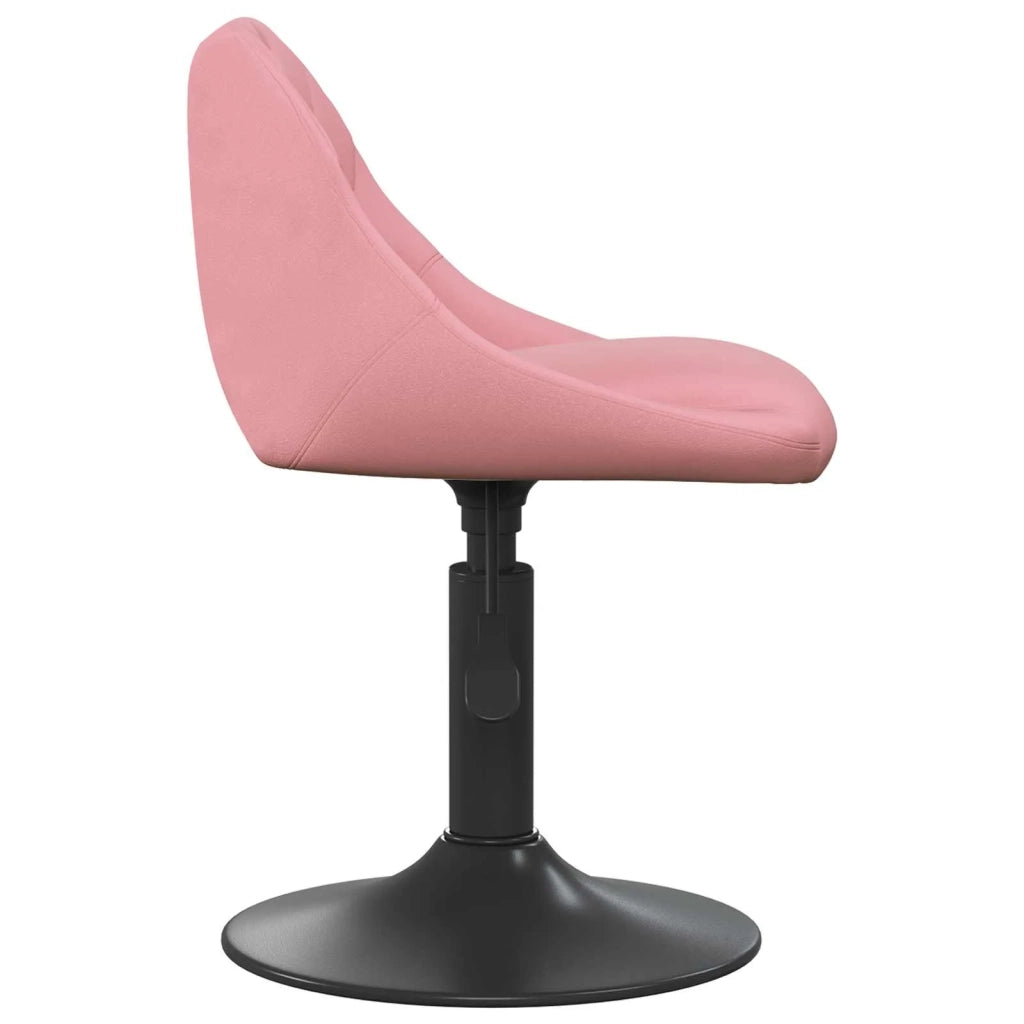 Sgabello da bar Rosa 46 x 44 x (62.5-77.5) cm Pelle sintetica 335321