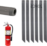 Accessori per estintori - Sostegno per stoffa per estintori - Sifone per estintori.