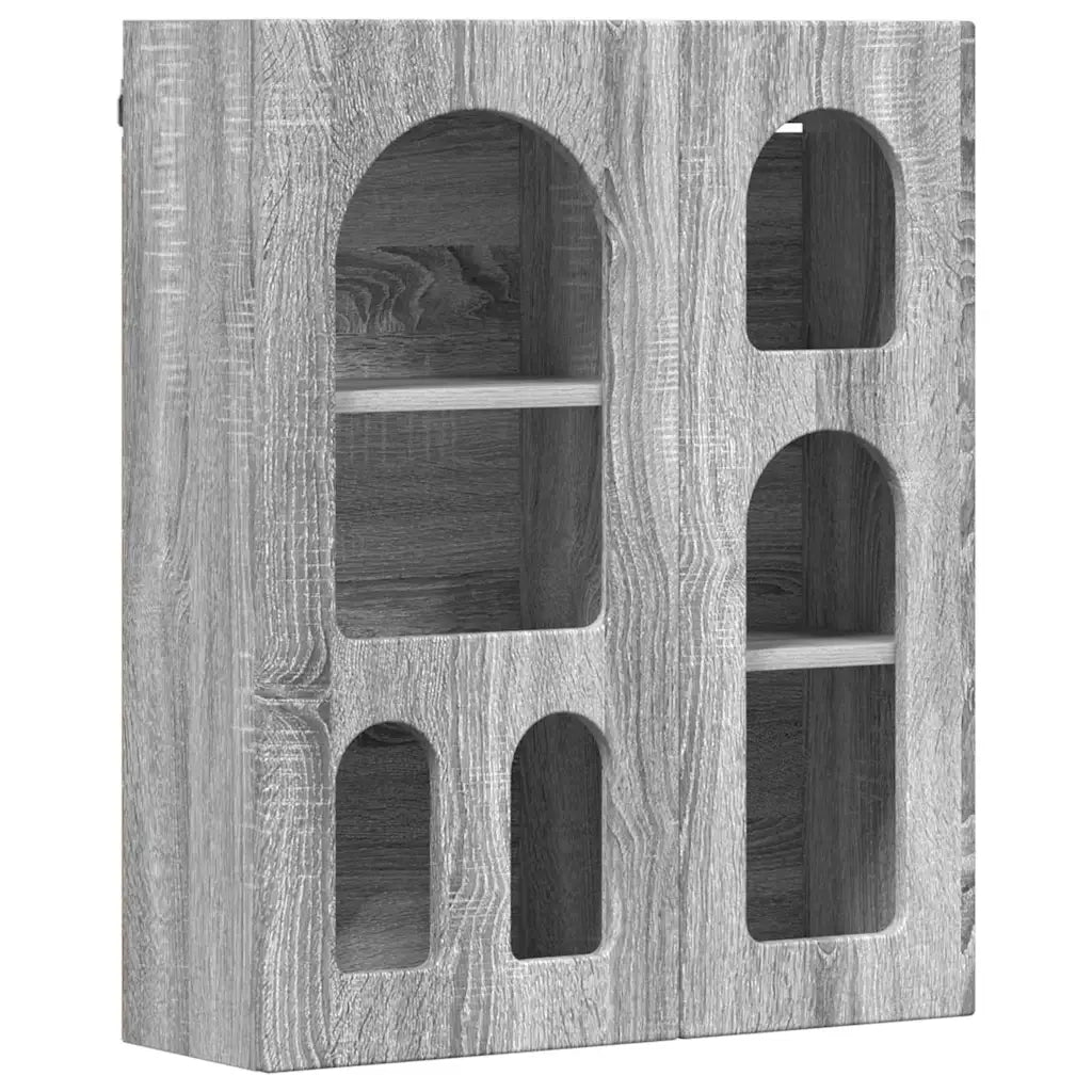 Armadio pensile con lo scaffale Grigio Sonoma 59 x 20 x 71.5 cm CFW7230212