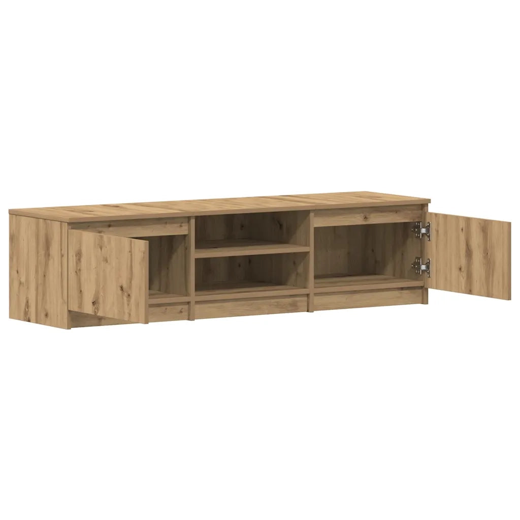 Mobile Porta TV Rovere Artigianale 140x40x36 cm Multistrato