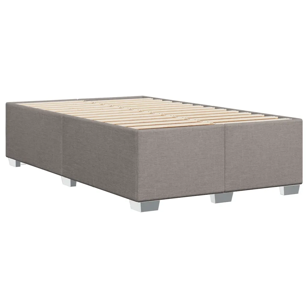 Giroletto a Molle con Materasso Tortora 120x190 cm in Tessuto 3285824