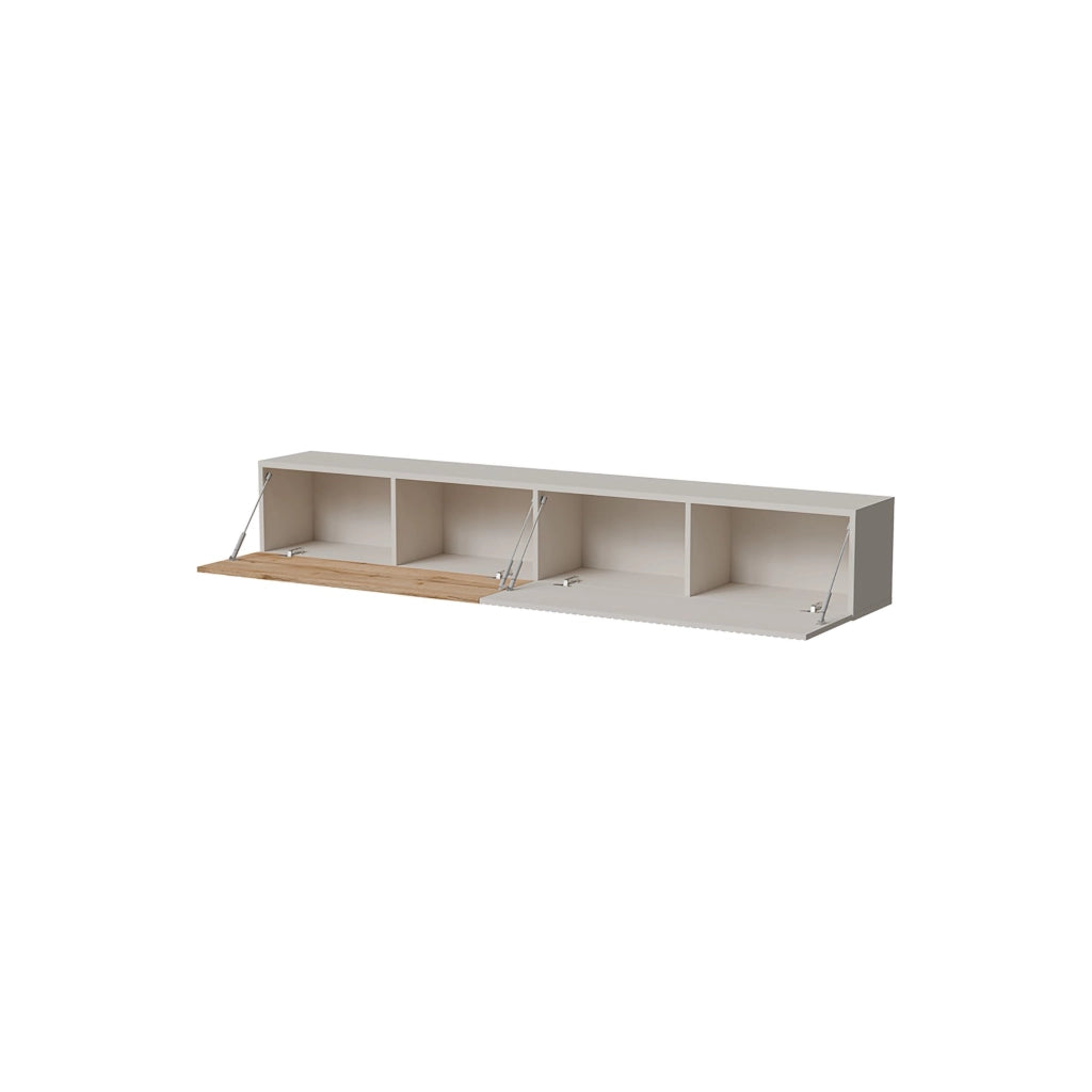 Mobile porta TV Sindia, Beige e Rovere