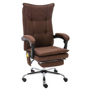 Sedia Massaggiante da Ufficio Marrone in Tessuto cod mxl 27646