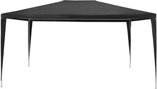 Tenda da Festa - 4L x 3B x 2,55H - Impermeabile - Nero