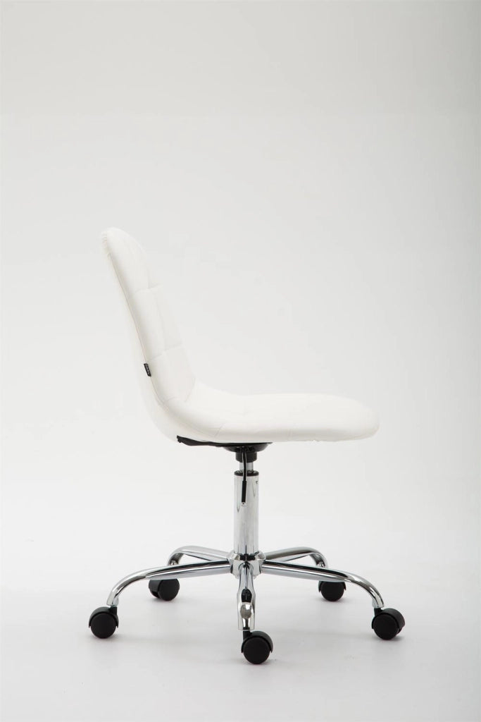 Sedia da ufficio REIMS in similpelle bianco