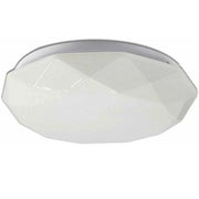 Trade Shop - Plafoniera Soffitto Lavorata 24 Watt 48led Moderno Luce 3000k 4000k 6500k C-0 -