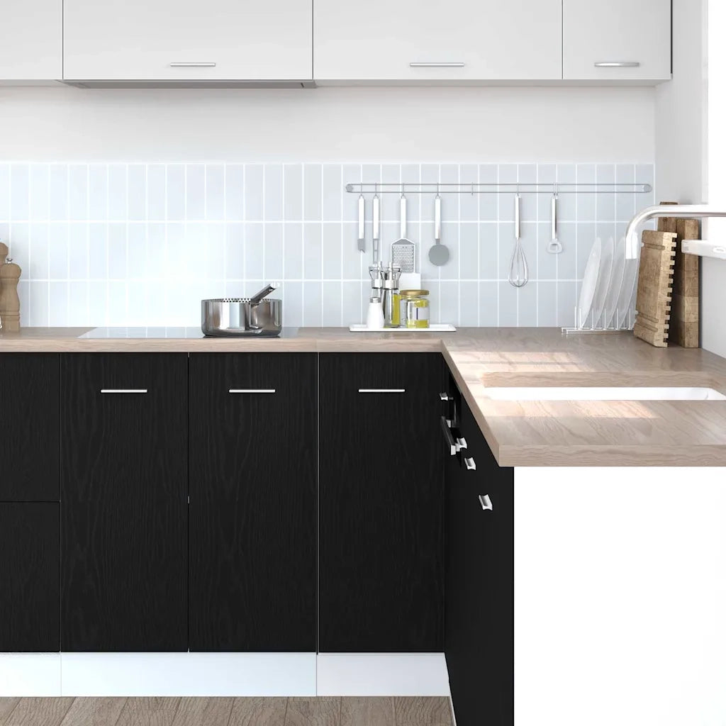 Armadio pensile Rovere Nero 75,5 x 75,5 x 80,5 cm 863287
