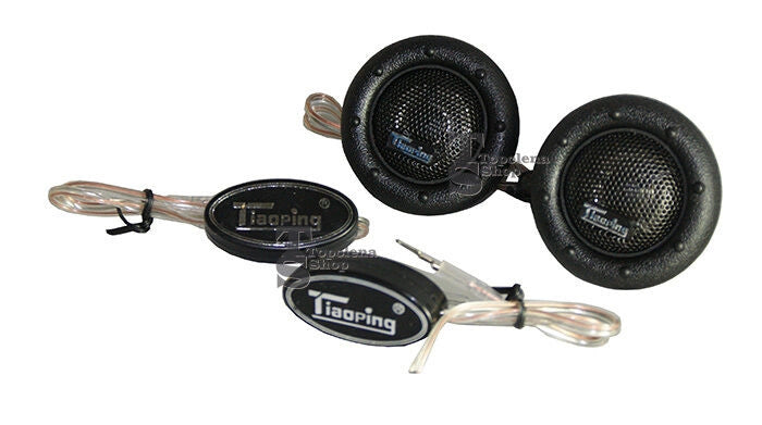 KIT CAR CASSE SPEAKER TWEETER COPPIA DI ALTOPARLANTI DA 150WATT 29mm. TP-96