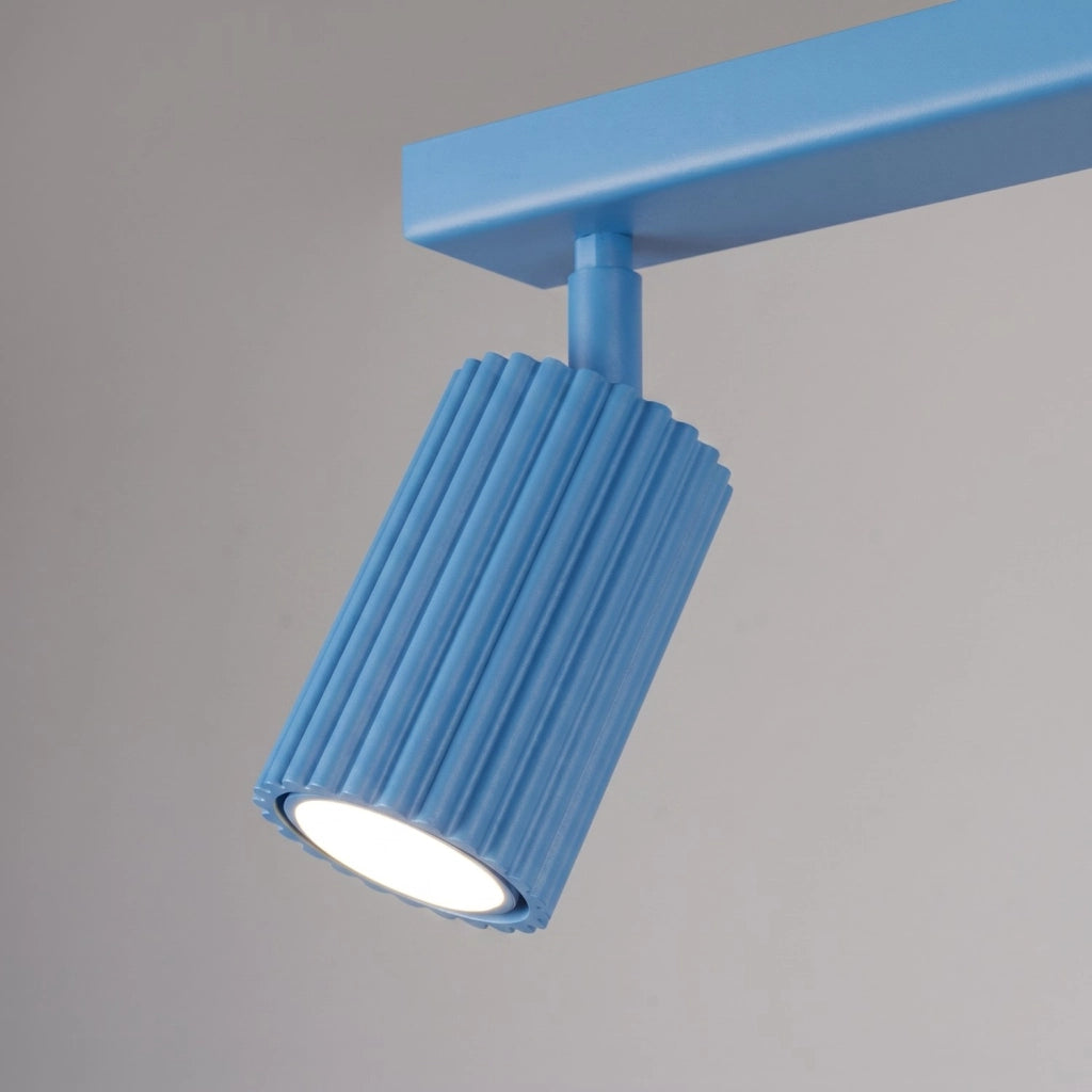 Plafoniera KARBON 2 azzurro