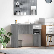 Scrivania Grigio Sonoma 90 x 49 x 75 cm Legno multistrato 869271