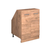 Mobile sottotetto Rion Rovere dorato/Rovere dorato 60 x 83.8 cm con 2 porte, carcassa 60 cm profondità Vicco