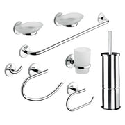 Set accessori bagno 8 pezzi