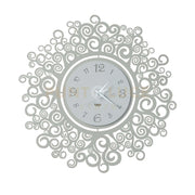 orologio rotondo dal design originale fonte della vita Avorio e bianco marmo in Ferro Diametro50cm