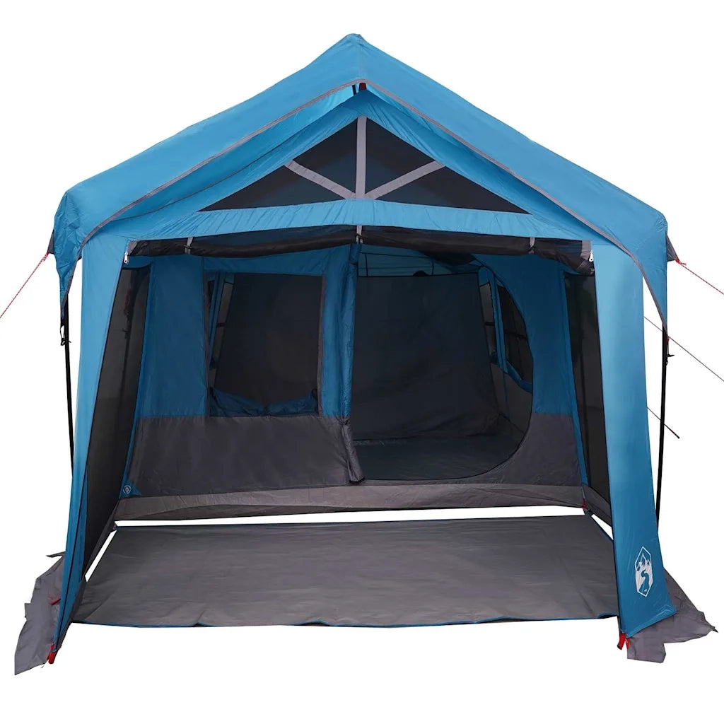 Tenda Familiare Blu e Grigio 620 x 322 x 240 cm Poliestere 4100698
