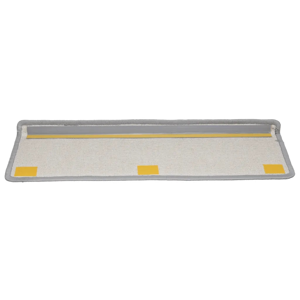 Tappetini per Scale 10 pz 65x25 cm Grigio cod mxl 72695