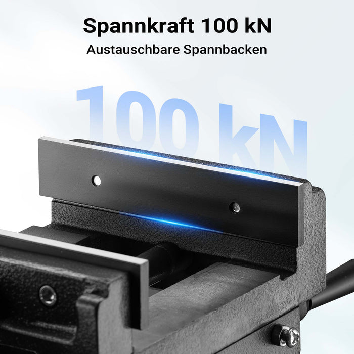 Morsa a croce per trapano 150mm Morsa a 2 assi X-Y per macchine trapani a colonna